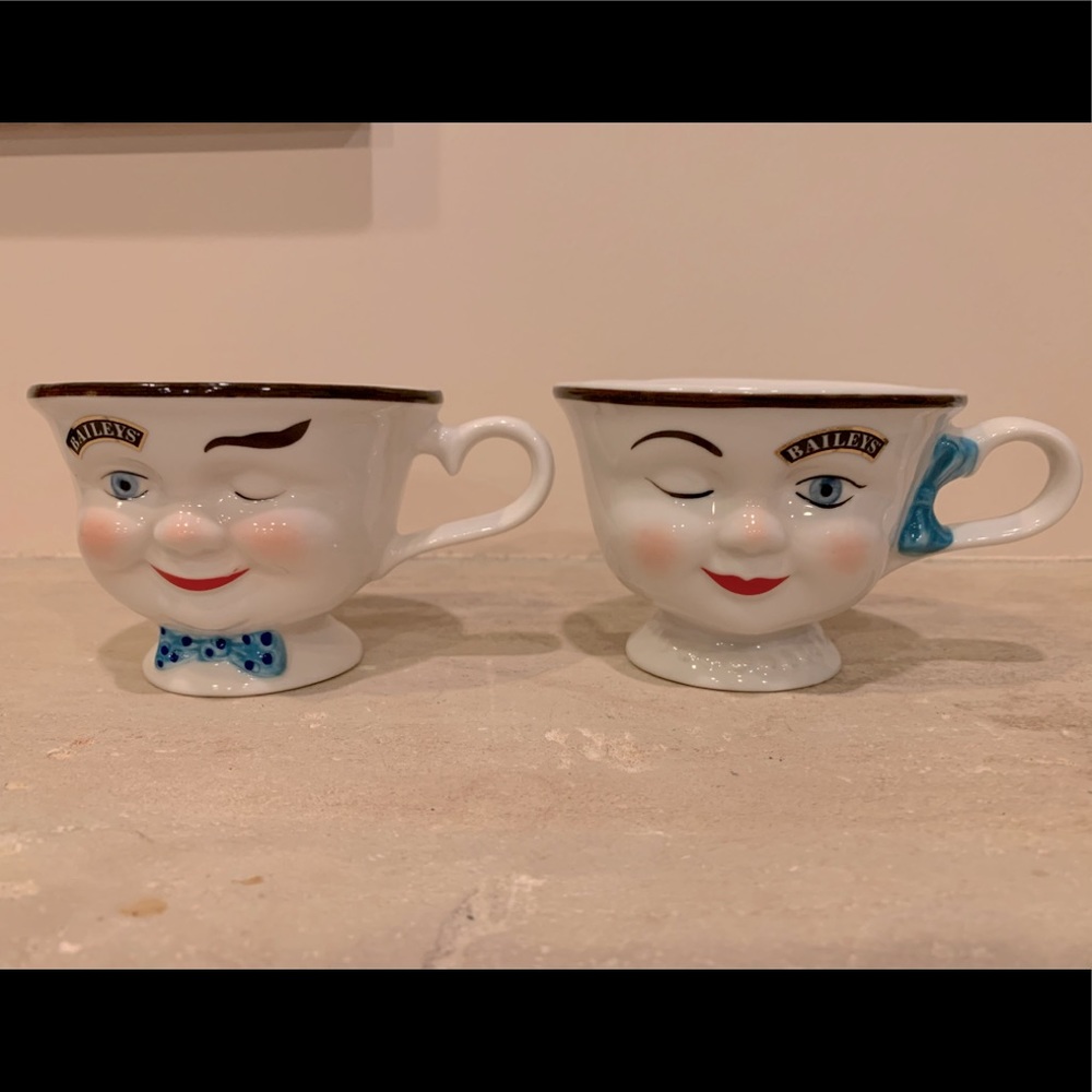 RARE super cute baileys yum cup set
